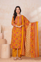 Kurta Pant Dupatta Set