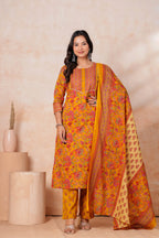 Kurta Pant Dupatta Set
