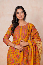 Kurta Pant Dupatta Set