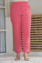 Women Ethnic Motifs Printed Regular Pure Cotton Kurta with Trousers & With Dupatta