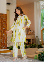 Printed Tunic With Trousers Co-Ords