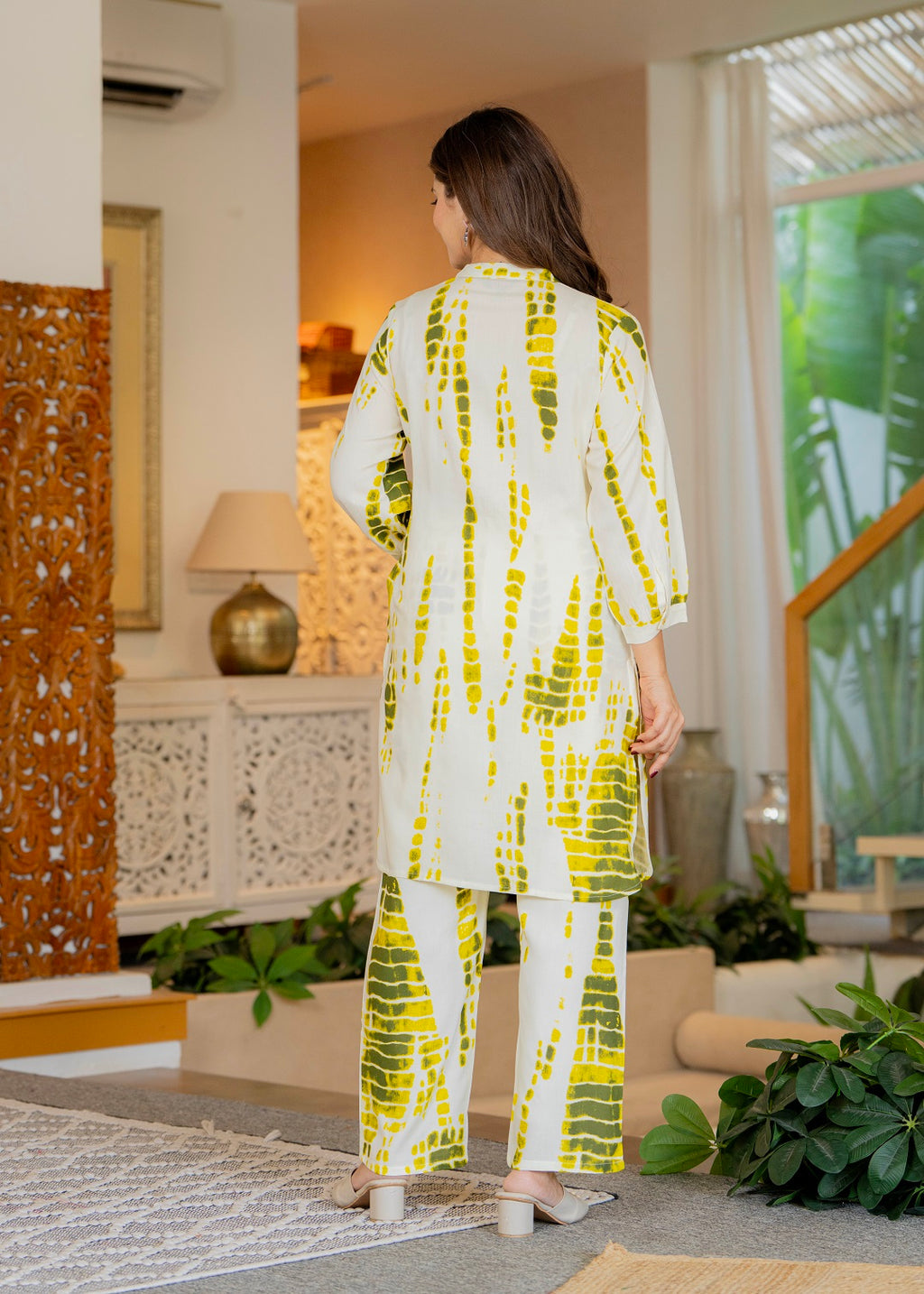 Printed Tunic With Trousers Co-Ords