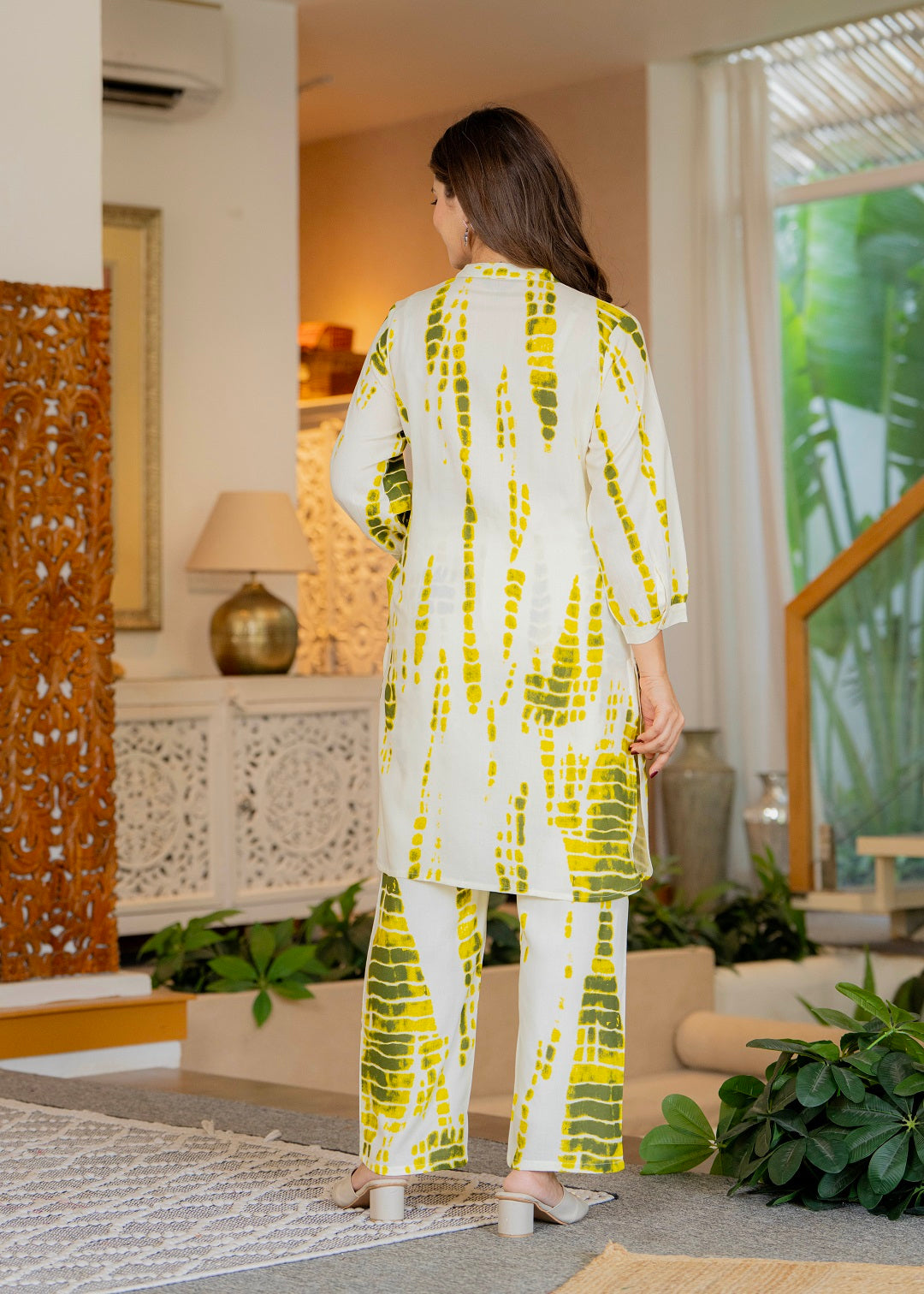 Printed Tunic With Trousers Co-Ords