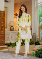 Printed Tunic With Trousers Co-Ords