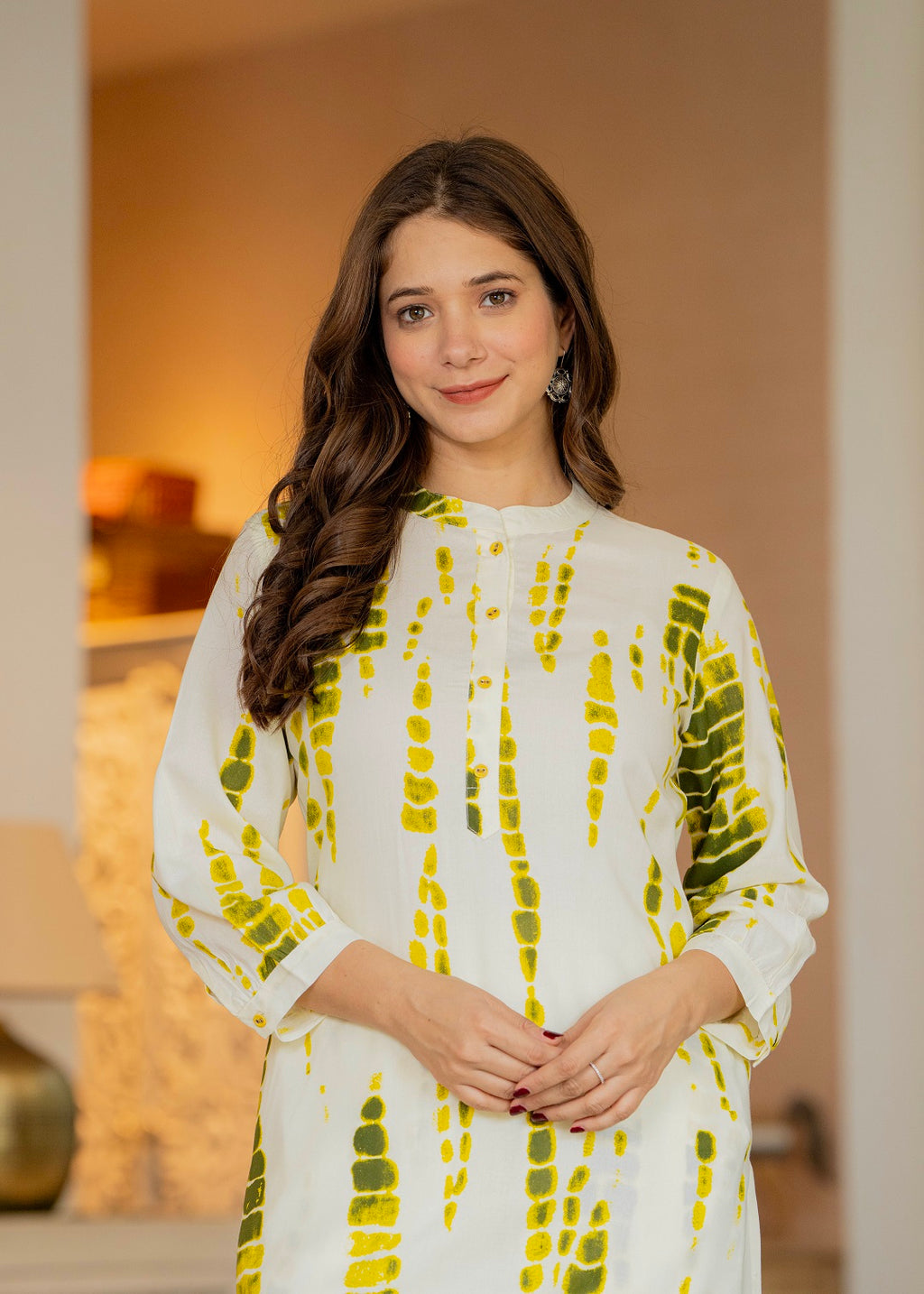 Printed Tunic With Trousers Co-Ords