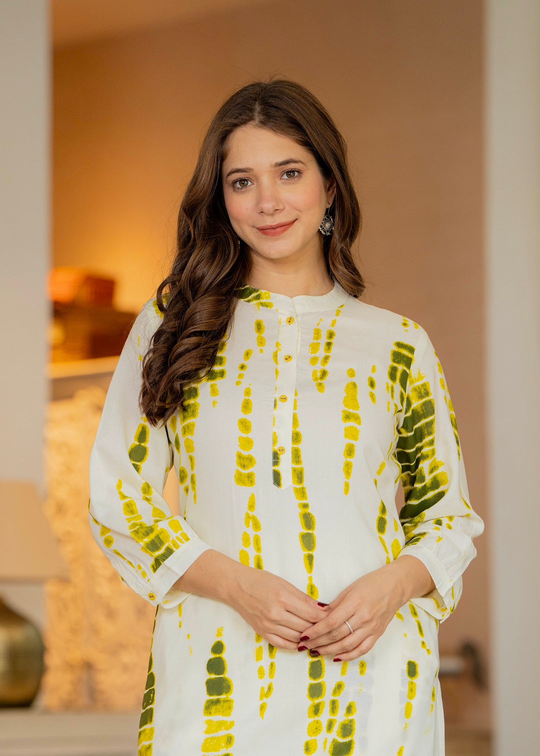 Printed Tunic With Trousers Co-Ords